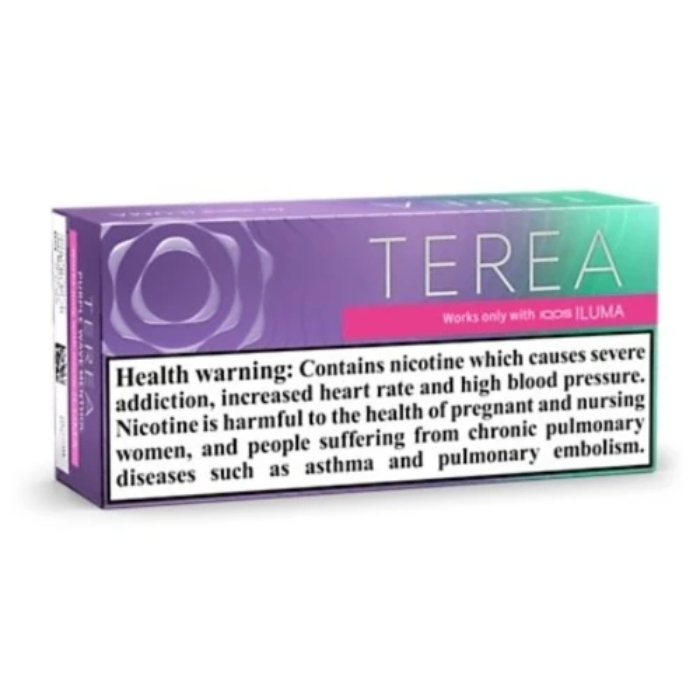 IQOS TEREA Purple Wave Menthol Sticks From UAE in Dubai, Abu Dhabi, Sharjah, Ajman, Fujairah, Al Ain, RAK, UAQ and UAE