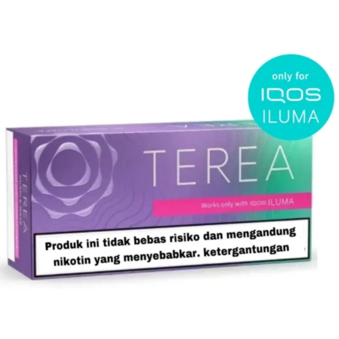 IQOS TEREA Purple Wave Sticks From Indonesia in Dubai, Abu Dhabi, Sharjah, Ajman, Fujairah, Al Ain, RAK, UAQ and UAE